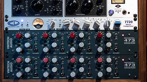 Mic Preamps and Stereo Compressor