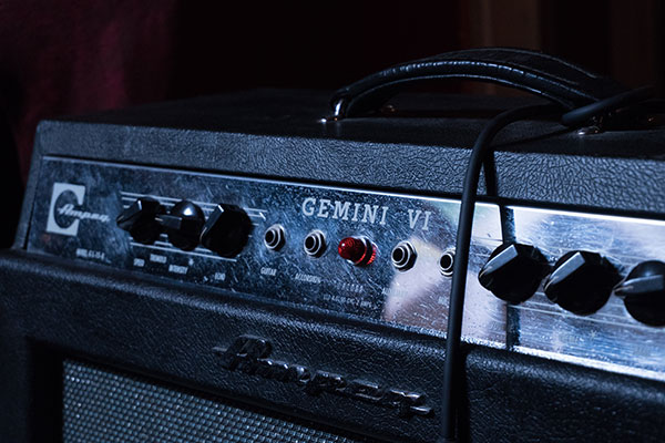 Ampeg Gemini Amplifier Closeup