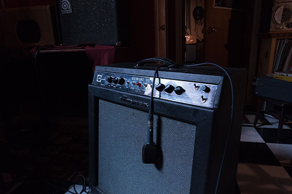 Ampeg Gemini Amplifier Angled View