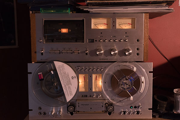 Pioneer analog recording equipment-far