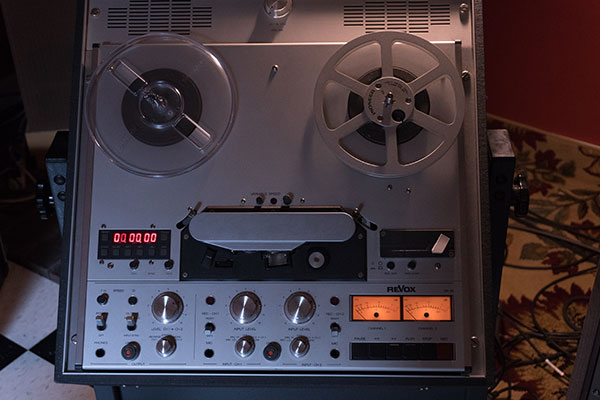 Revox analog recording equipment